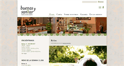 Desktop Screenshot of buenasysantas.es